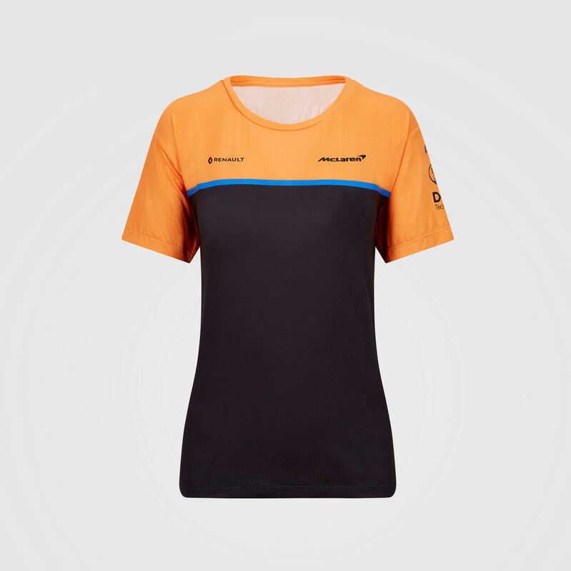 Womens Team Set Up T-Shirt 2020 - McLaren F1 - Orange XXS for females - 8719203196930 - Fuel For Fans F1 Merchandise store