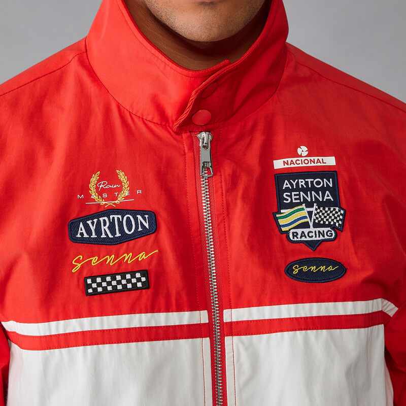AS FW MENS LEGACY PATCHWORK BOMBER - red