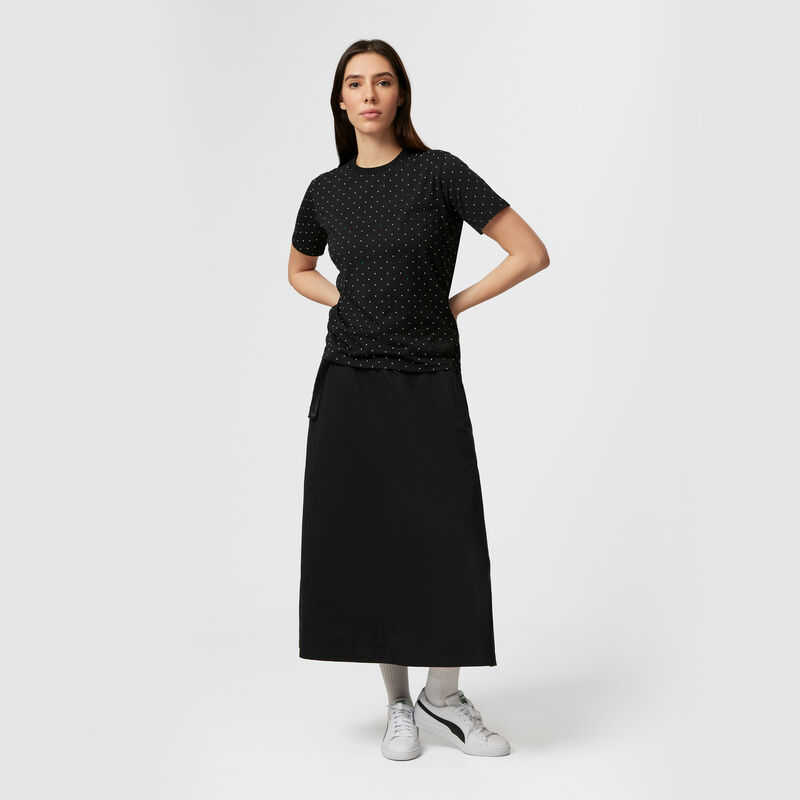 MAPF1 FW WOMENS POLKA DOT TEE - black