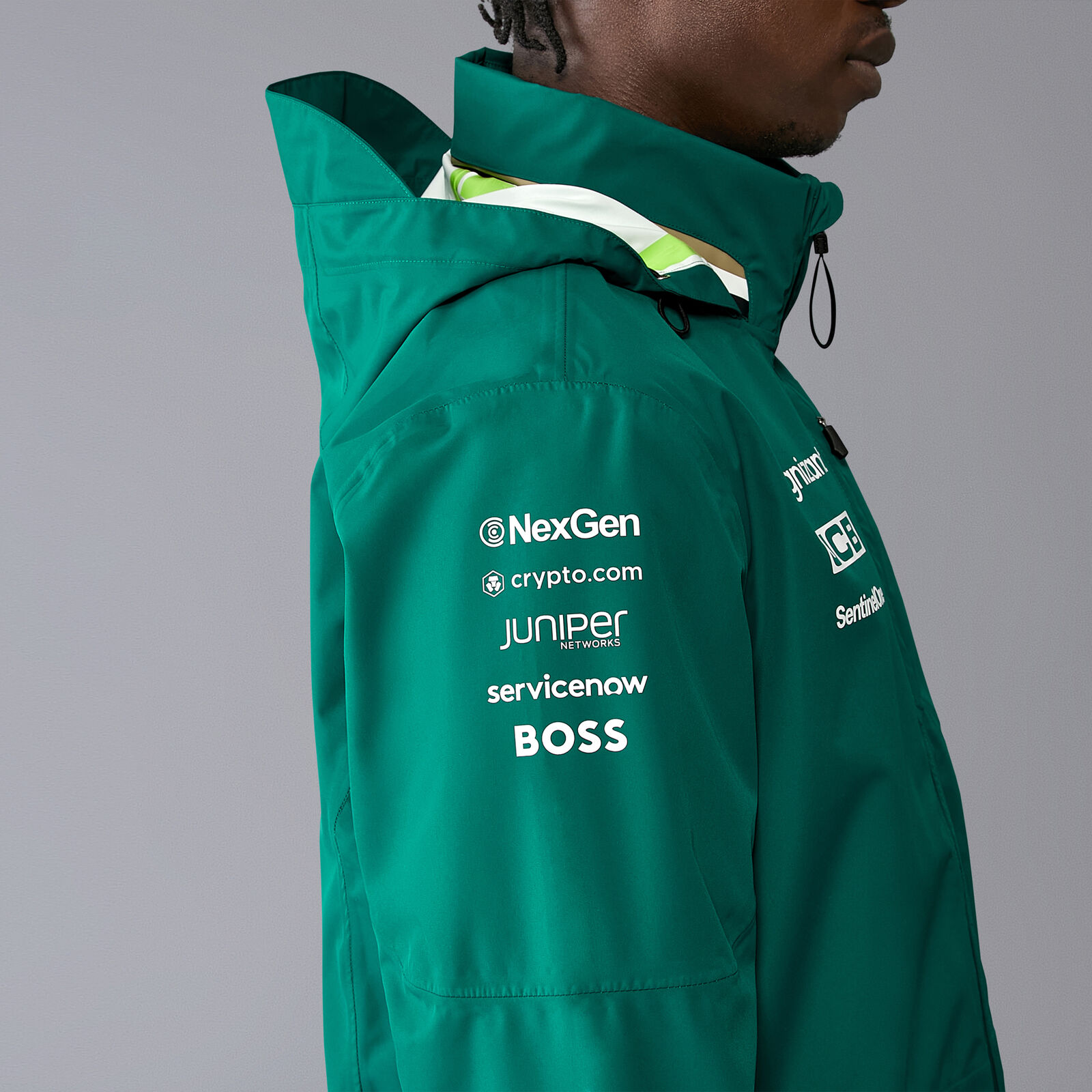 2024 Team Rain Jacket - Aston Martin F1 Team | Fuel For Fans