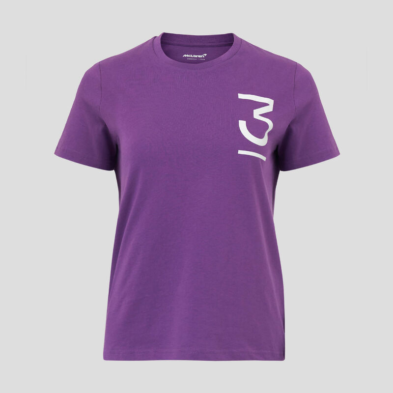 MCLAREN FW WOMENS DR TERRITORIES TEE - purple