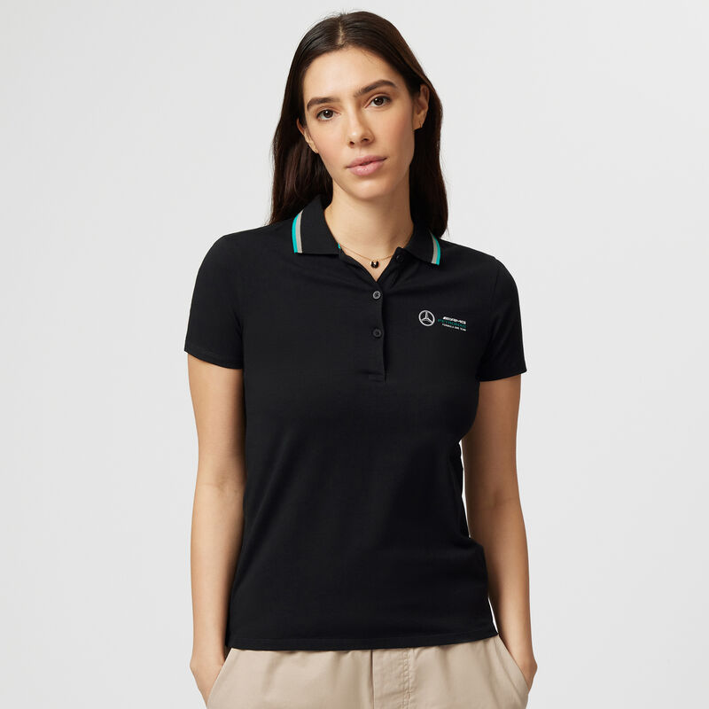 MAPF1 FW WOMENS POLO - black