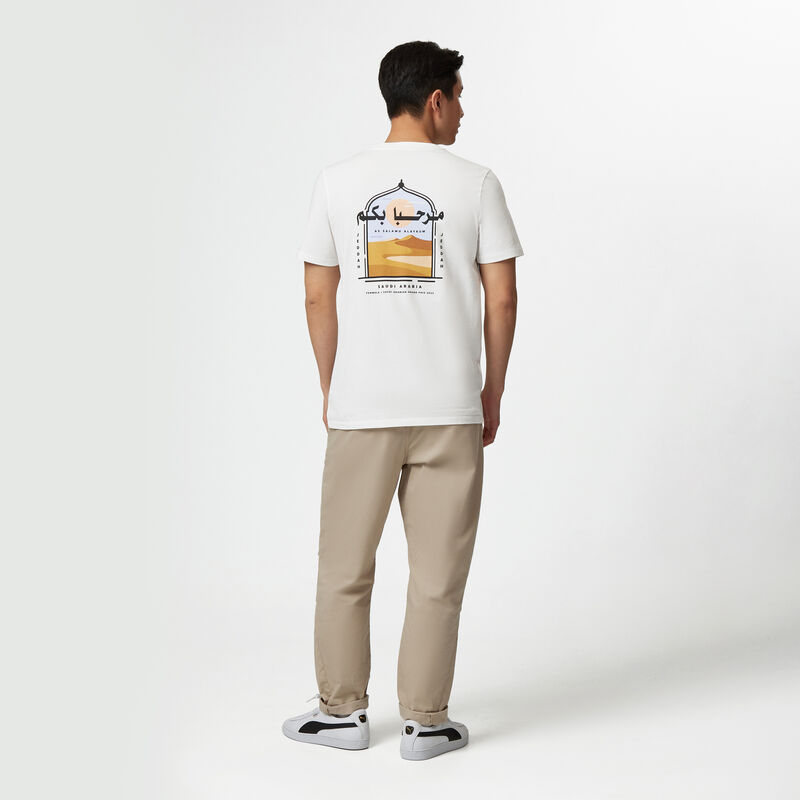 F1 FW RS SAUDI TEE - white