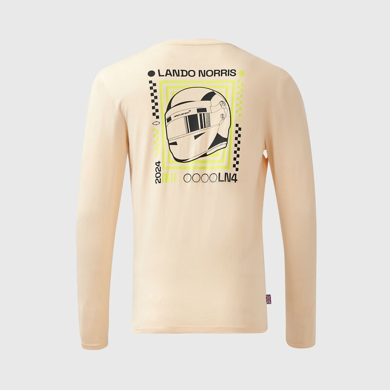 MCL SE UNISEX LN SILVERSTONE LS TEE - off white