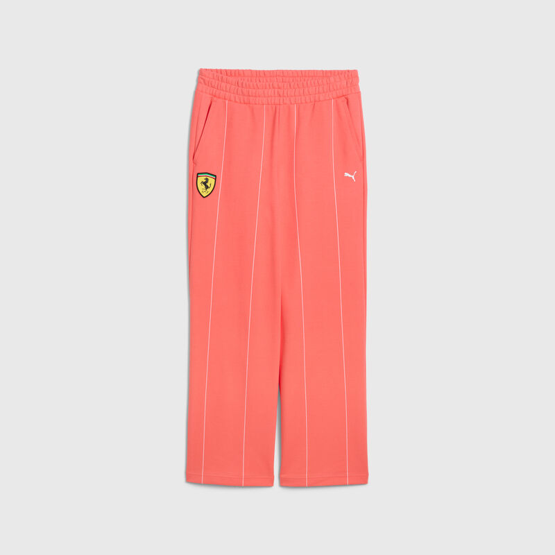 Women's PUMA LS Race Sweatpants 2025 - Scuderia Ferrari F1 - Pink XXS for females - 4067984322036 - Fuel For Fans F1 Merchandise store
