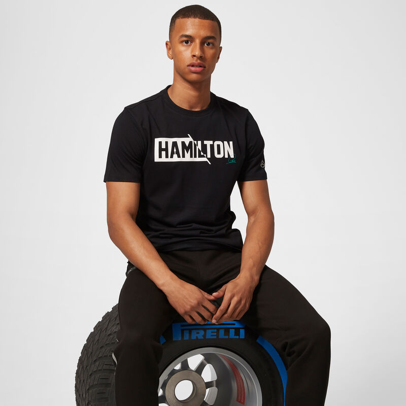 Lewis Hamilton LH44 T-Shirt - Mercedes-AMG Petronas ...