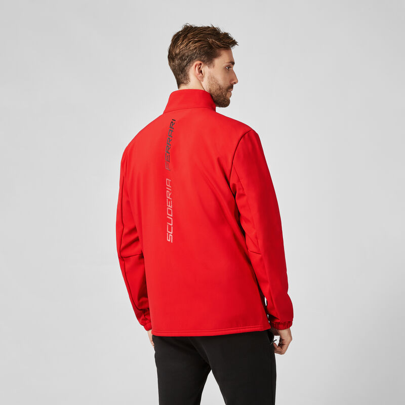 SF PU FW MENS SOFTSHELL JACKET - red