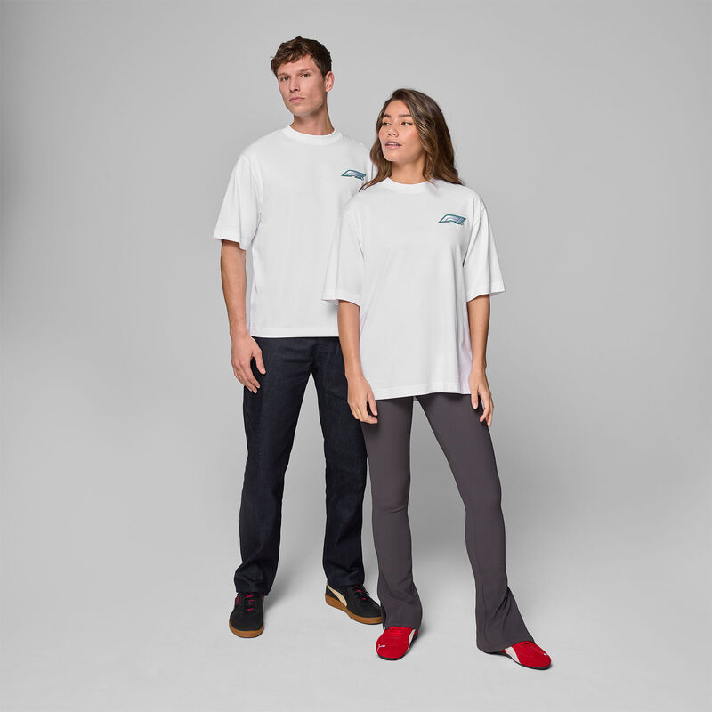 F1 FW LEGACY GRAPHIC TEE - white