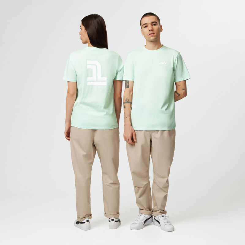 F1 FW PASTEL TEE - blue