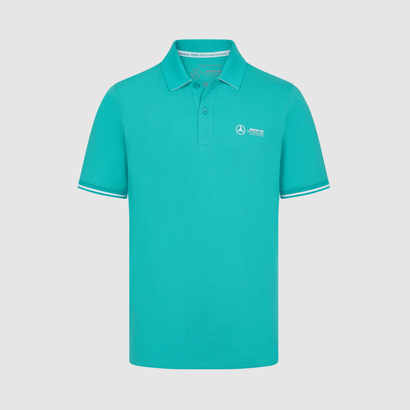 Polo 2024 - Mercedes-AMG F1 - Real teal XS for males - 8719203403076 - Fuel For Fans F1 Merchandise store
