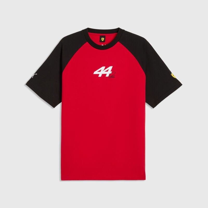 SF FW Hamilton Tee - Rosso Corsa - Puma Black