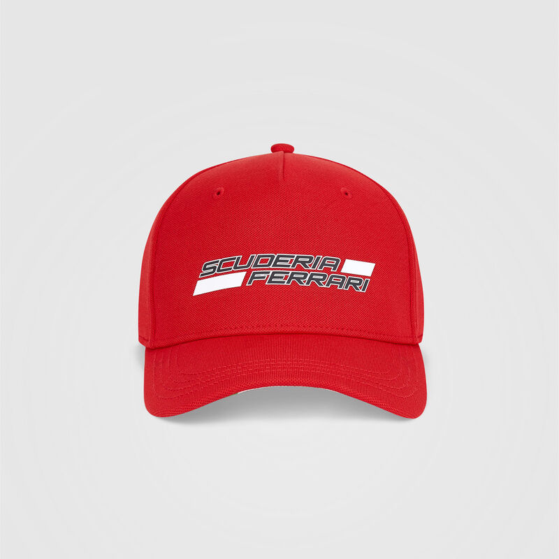 SF FW KIDS SCUDERIA LOGO BB CAP - red