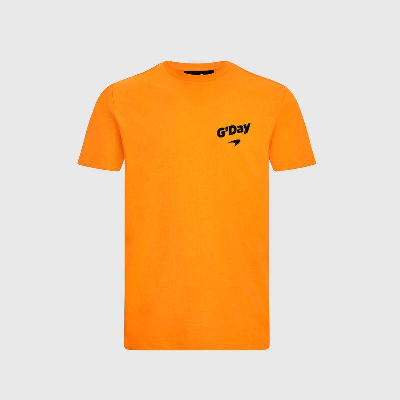 MCLAREN FW GDAY TEE - orange