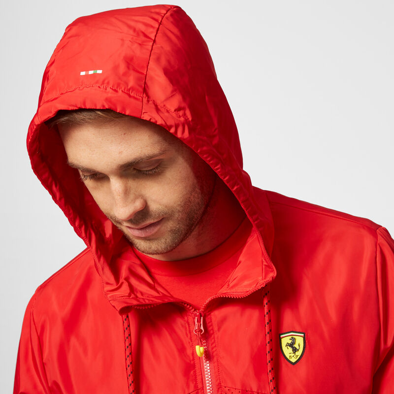 SF FW MENS WINDBREAKER - red