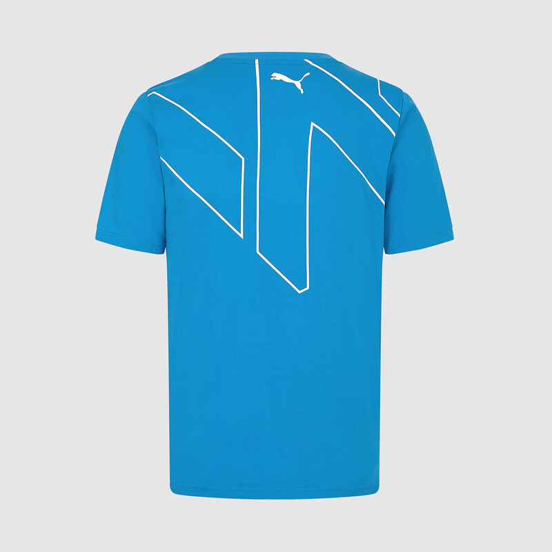 WILLIAM RACING FW MENS ABSTRACT W TEE - electric blue