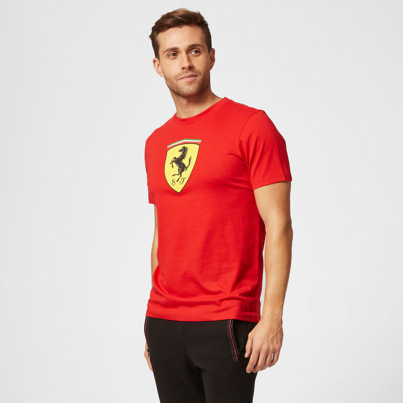 SF FW LARGE SHIELD TEE - red