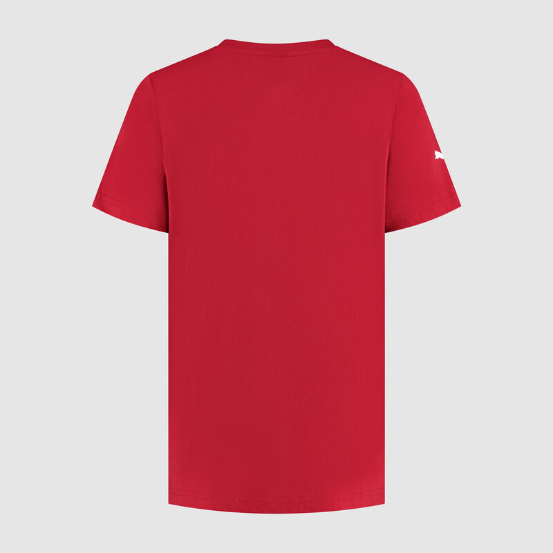 SF KIDS LARGE SHIELD TEE - red