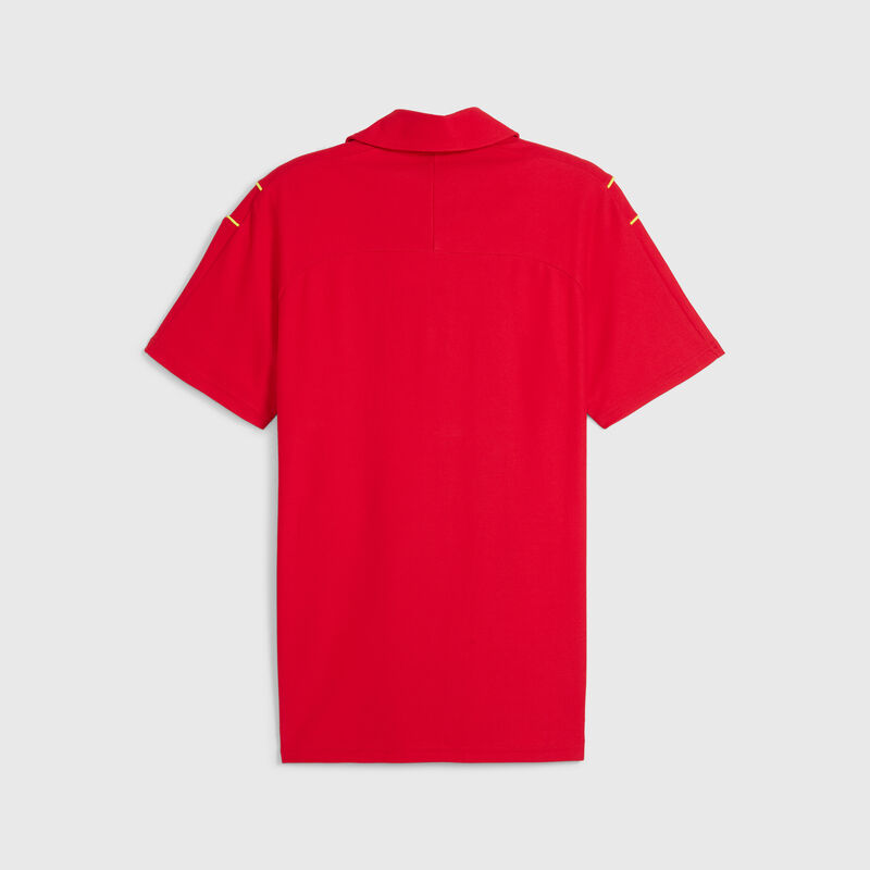 SF LS RACE MT7 POLO - red