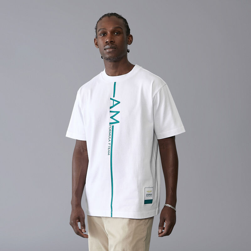 AMF1 FW AMF1 OVERSIZED TEE - white