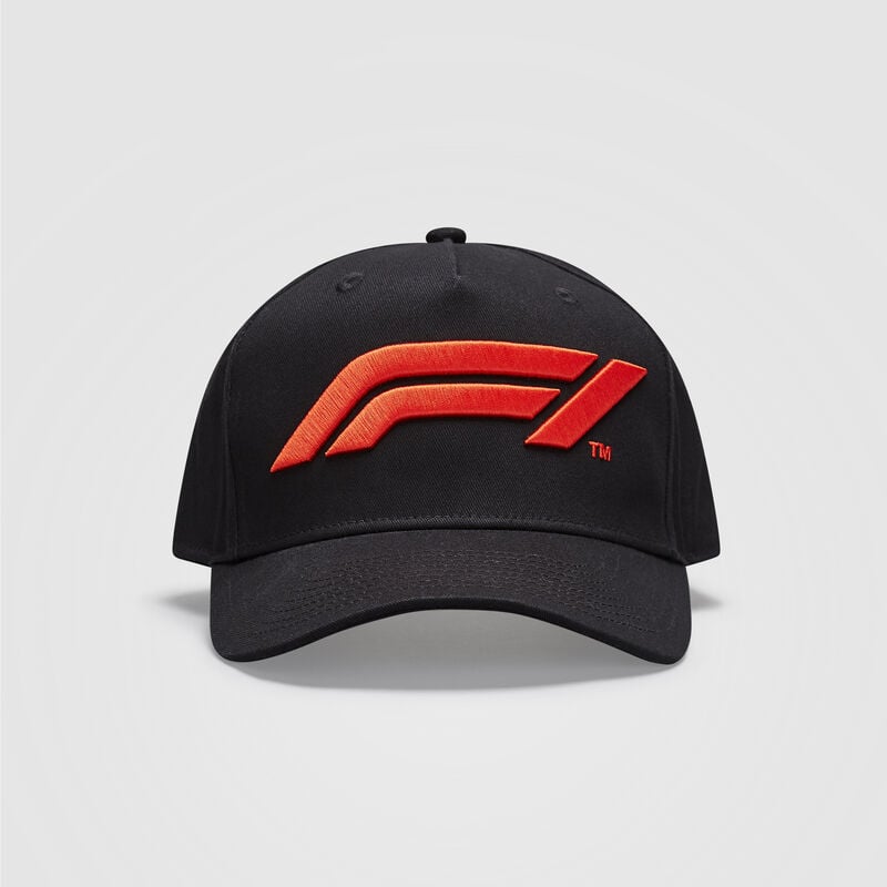 F1 FW LARGE LOGO BASEBALL CAP - black
