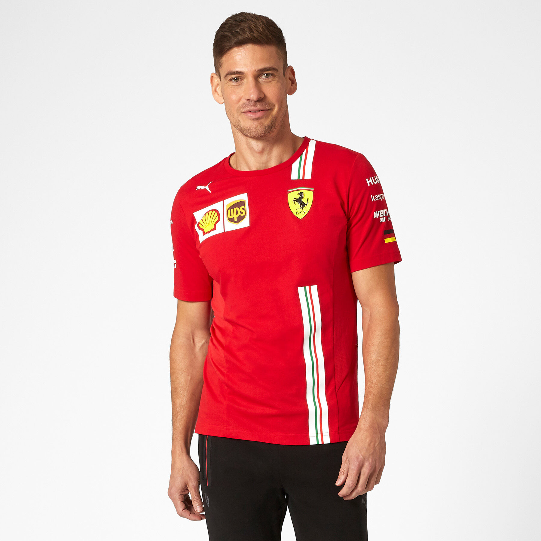 Sebastian Vettel 2020 Team T Shirt Scuderia Ferrari Fuel For Fans