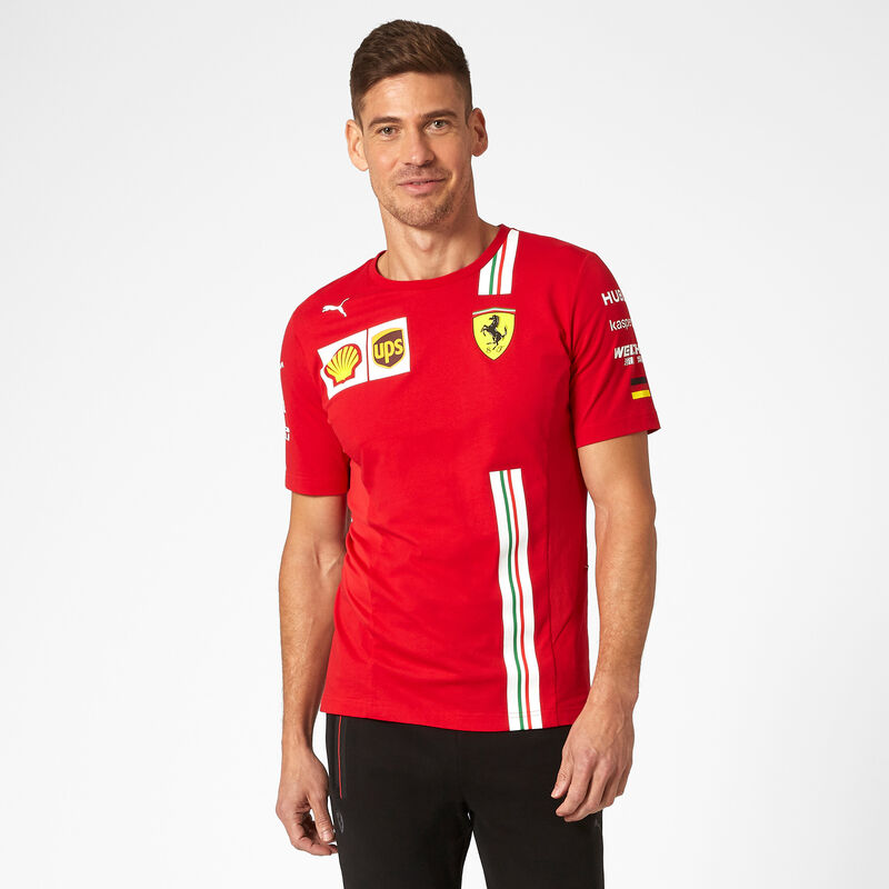 SF RP MENS VETTEL TEE - red