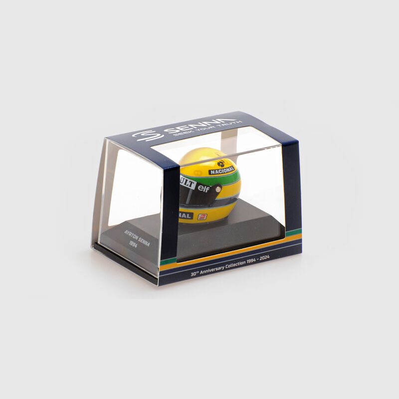 SENNA LAST RACE 94 HELMET 1:8 - yellow