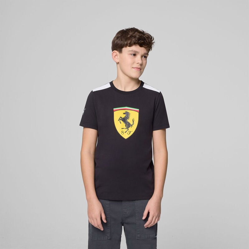 SF KIDS LARGE SHIELD TEE - black