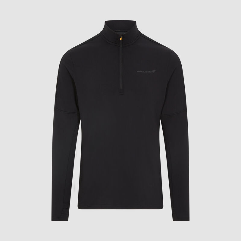 MCLAREN FW MENS TECH LS MID LAYER - black