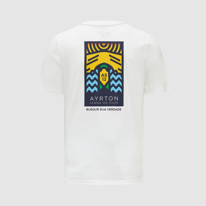 AS FW SEASONAL GRAPHIC TEE - white