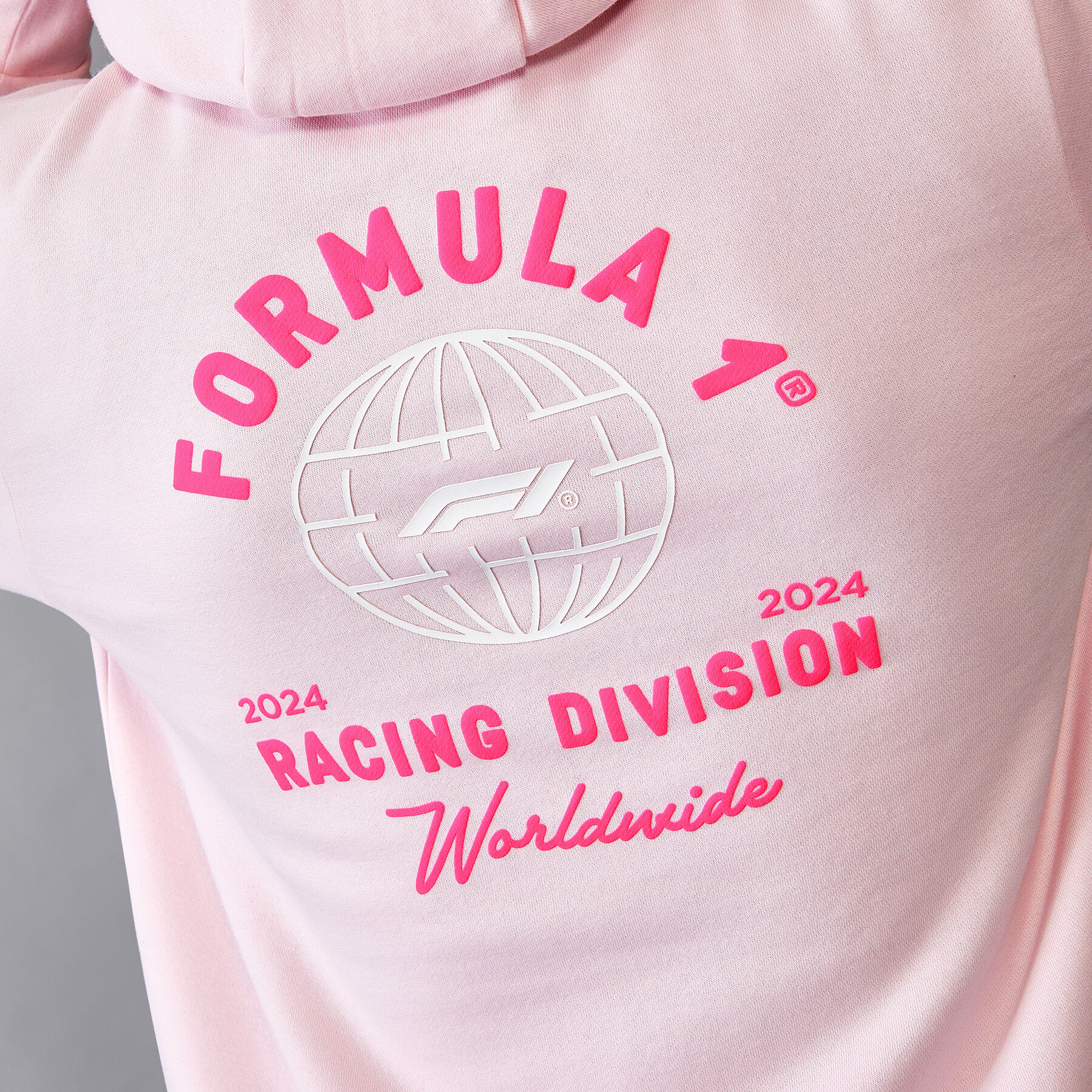 RDW Hoodie 2024 F1 Collection Pink 3XL for males 8719203391397 Fuel For Fans F1 Merchandise store