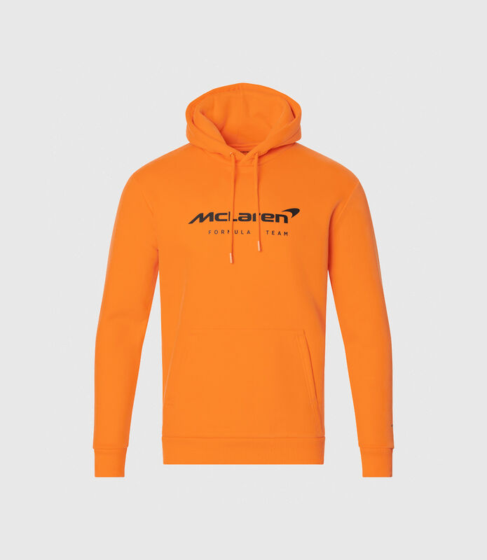 MCLAREN FW ESSENTAILS HOODY - orange