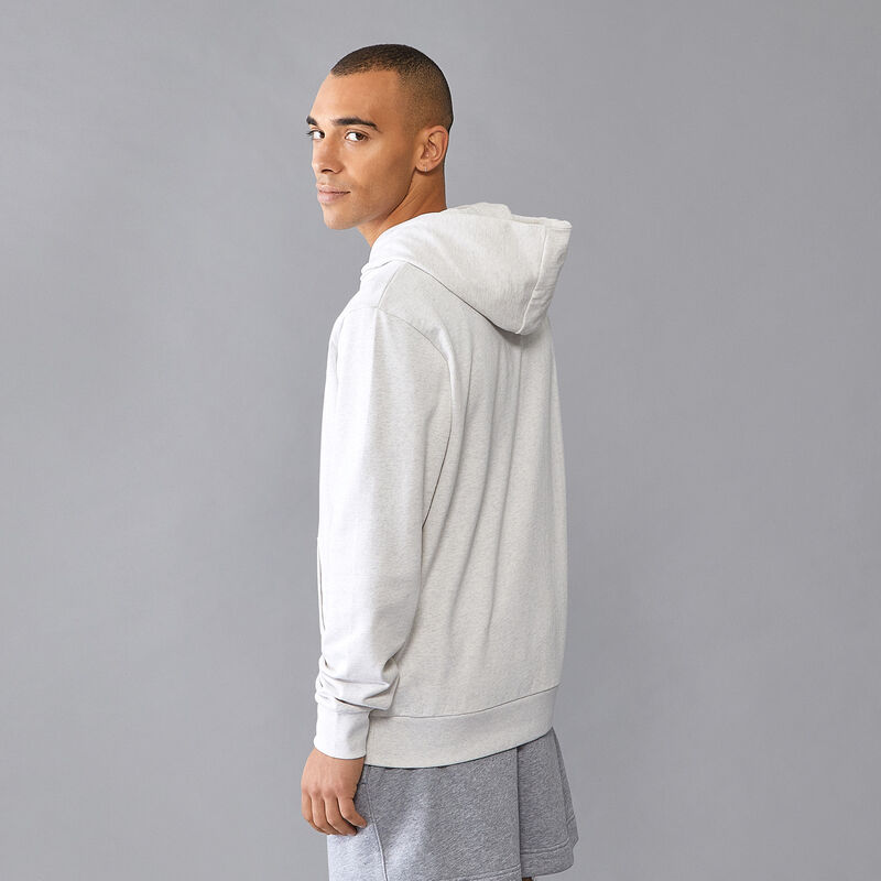 F1 FW BOUCLE HOODY - white