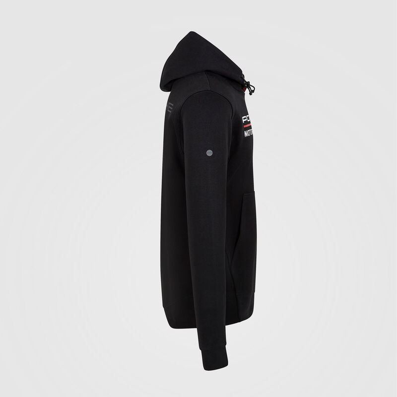 PORSCHE FW MENS HOODED SWEAT  - black