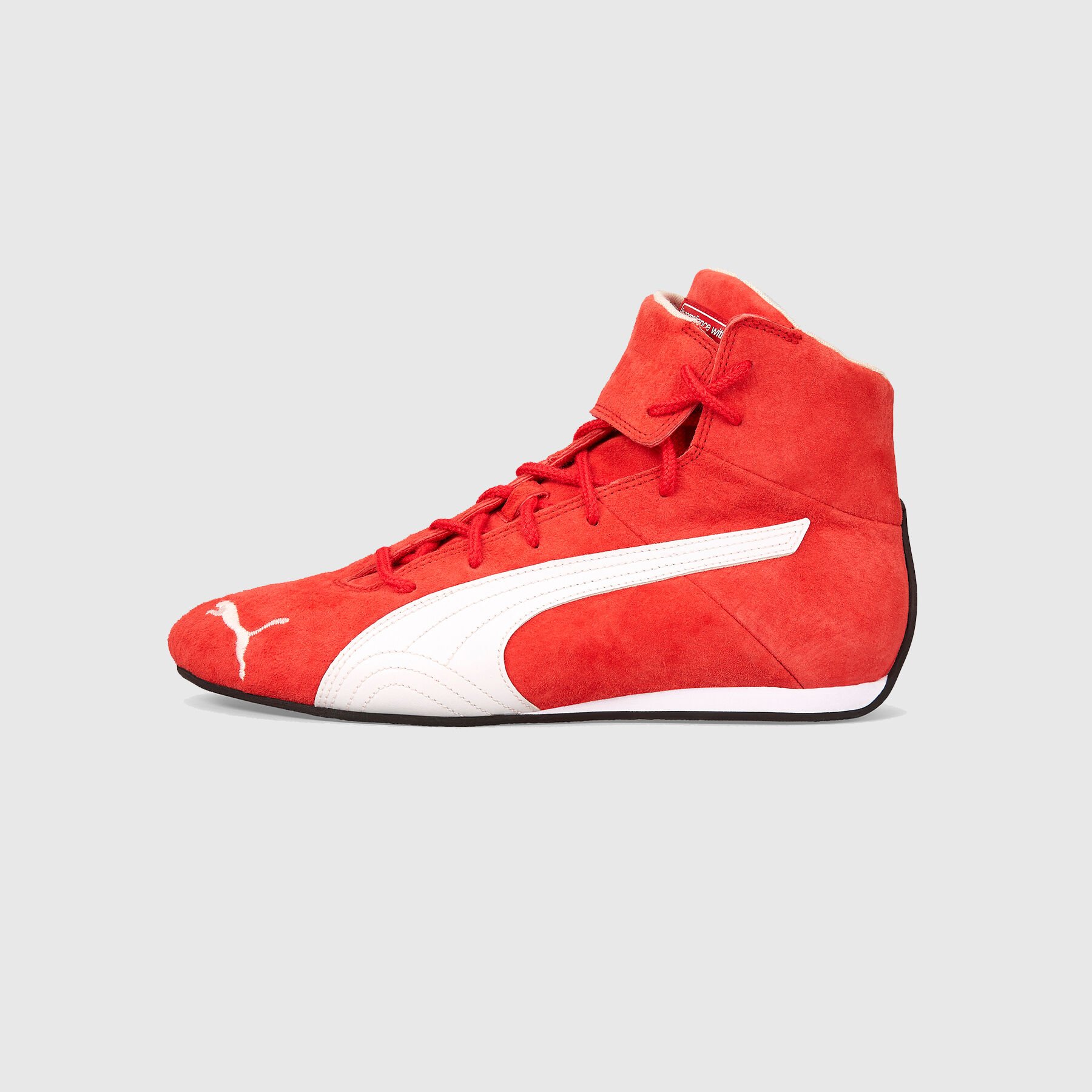 puma high top racing shoes