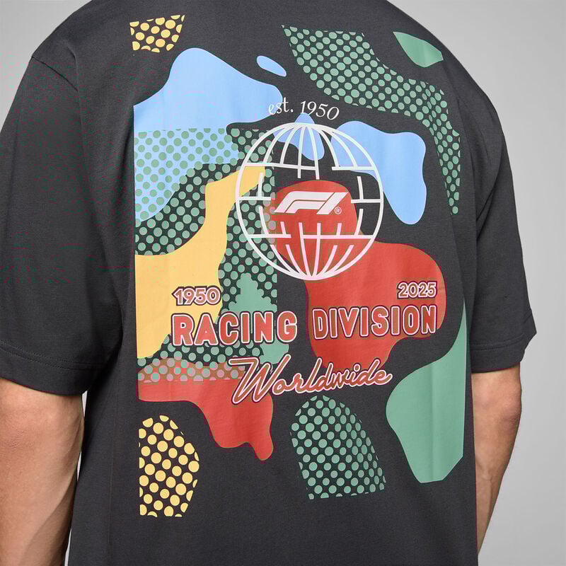 F1 FW CAMO GRAPHIC TEE - black