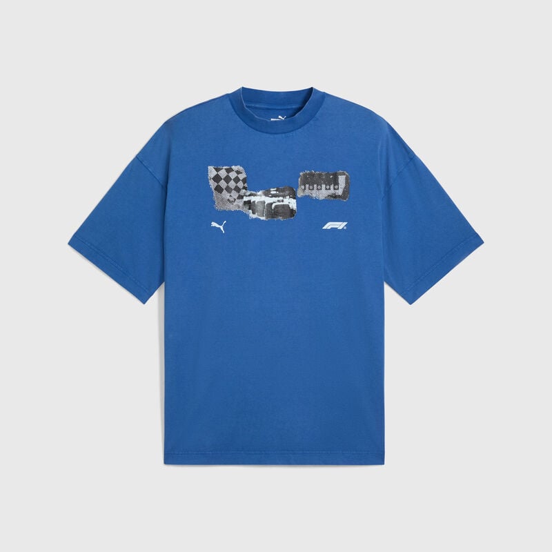 F1 LS GRAPHIC TEE - blue