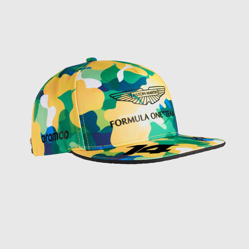 AMCF1 FLAT PEAK CAP BRAZIL - Multicolor