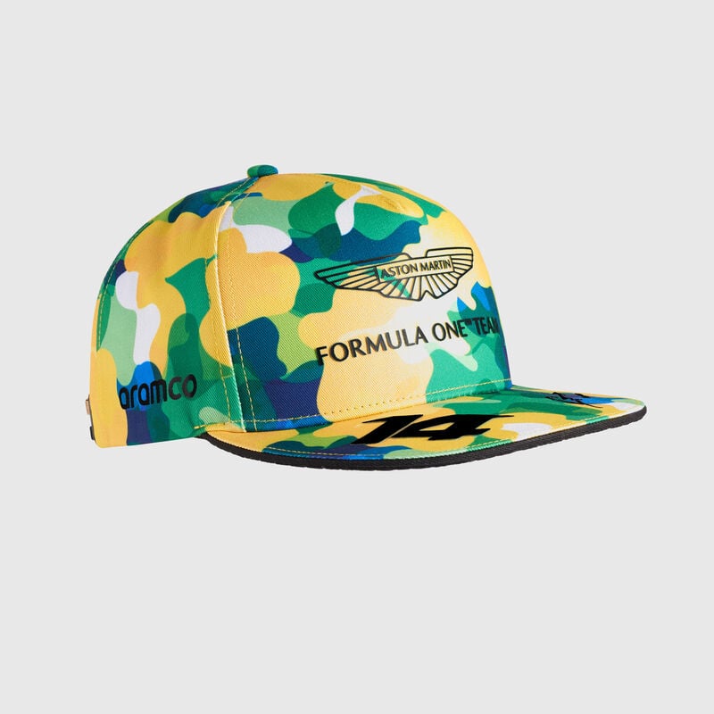AMCF1 FLAT PEAK CAP BRAZIL - multicolor