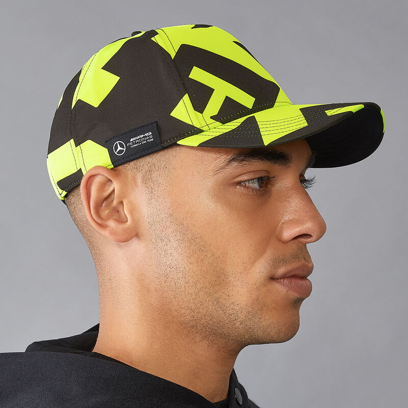 MAPF1 FW LH AOP CAP - neon yellow