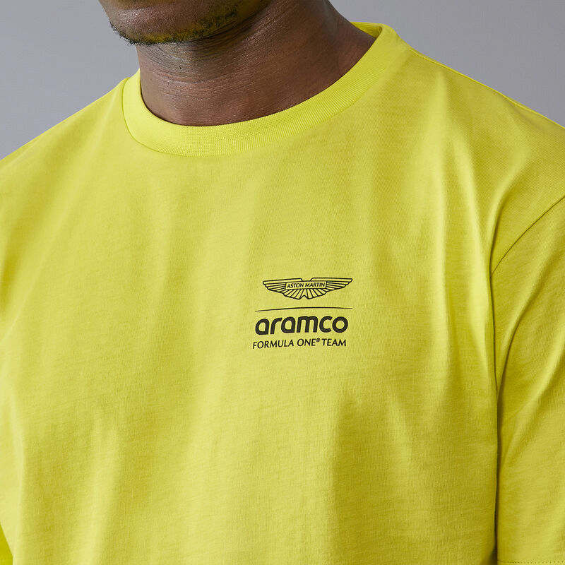 AMF1 FW LIFESTYLE CAR GRAPHIC TEE - lime