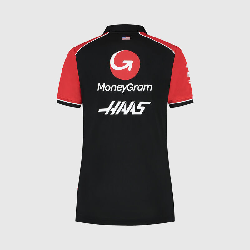 HAAS RP WOMENS TEAM POLO - black