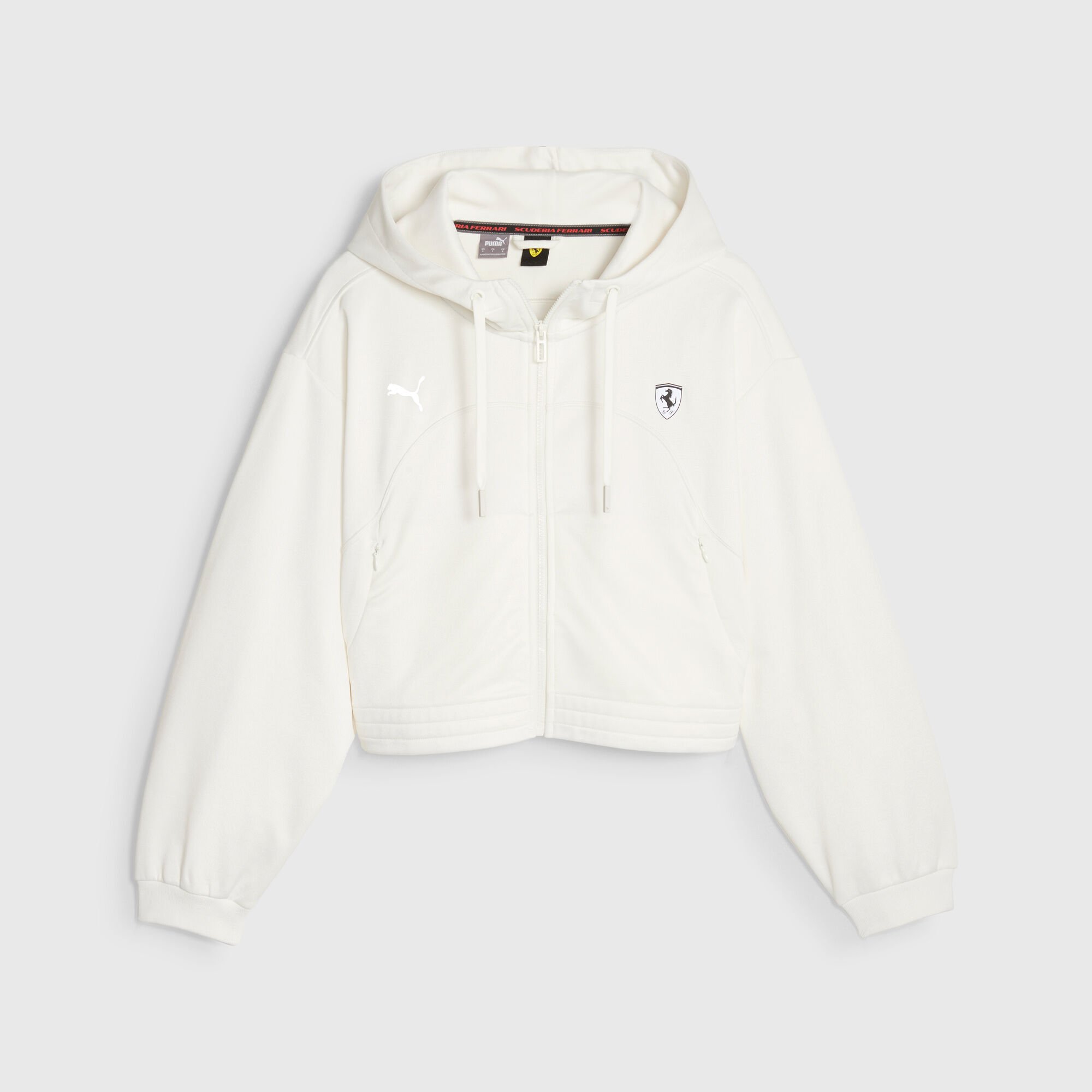 Puma ferrari jacket white top