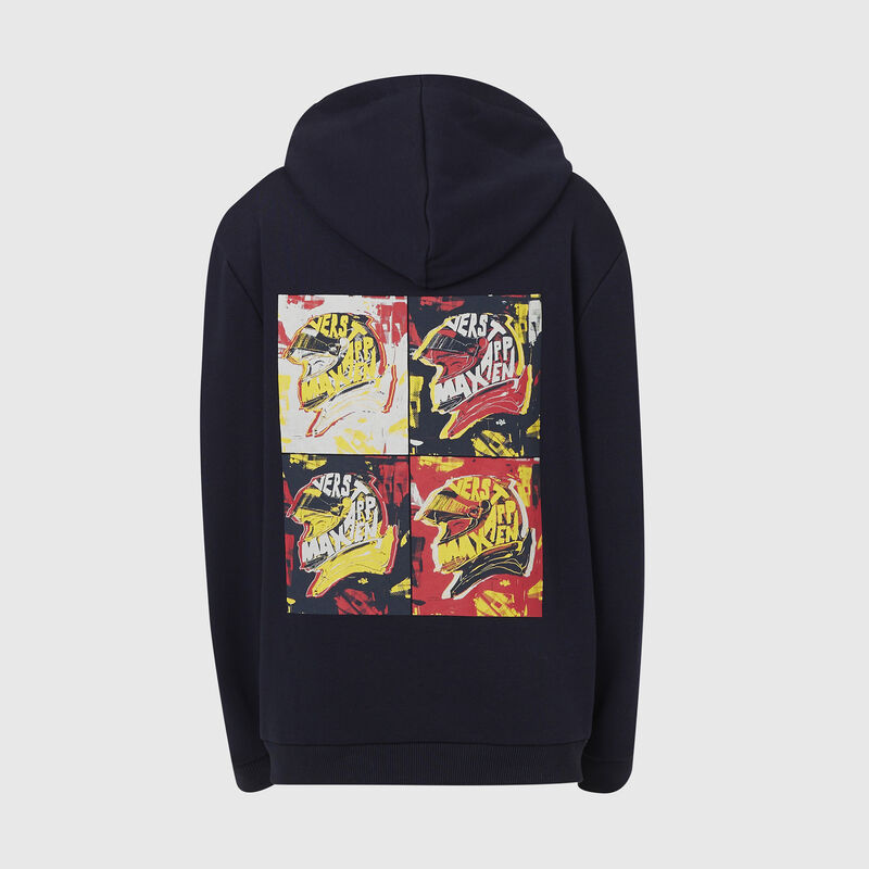 RBR FW KIDS MV POP ART HOODIE - navy
