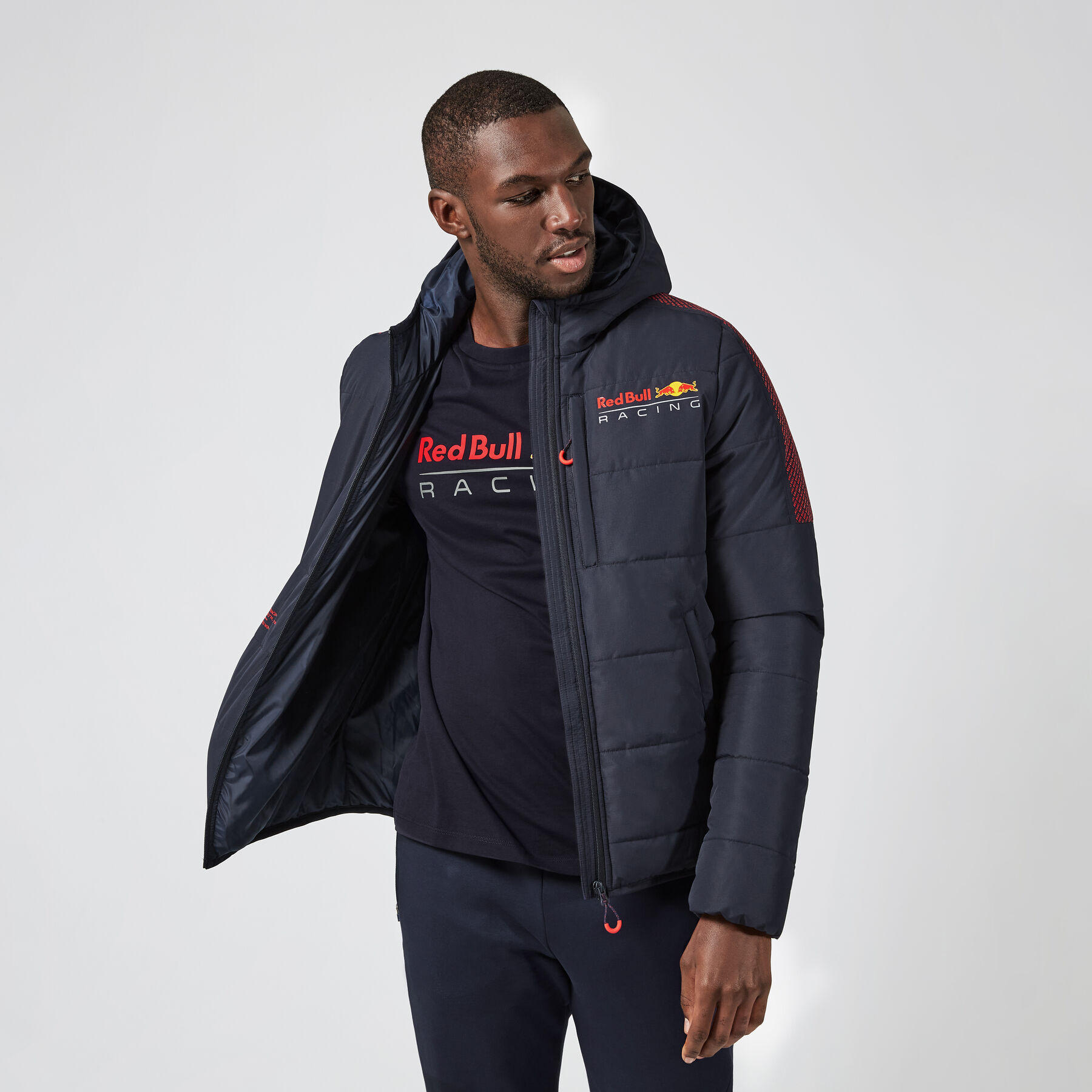 red bull down jacket