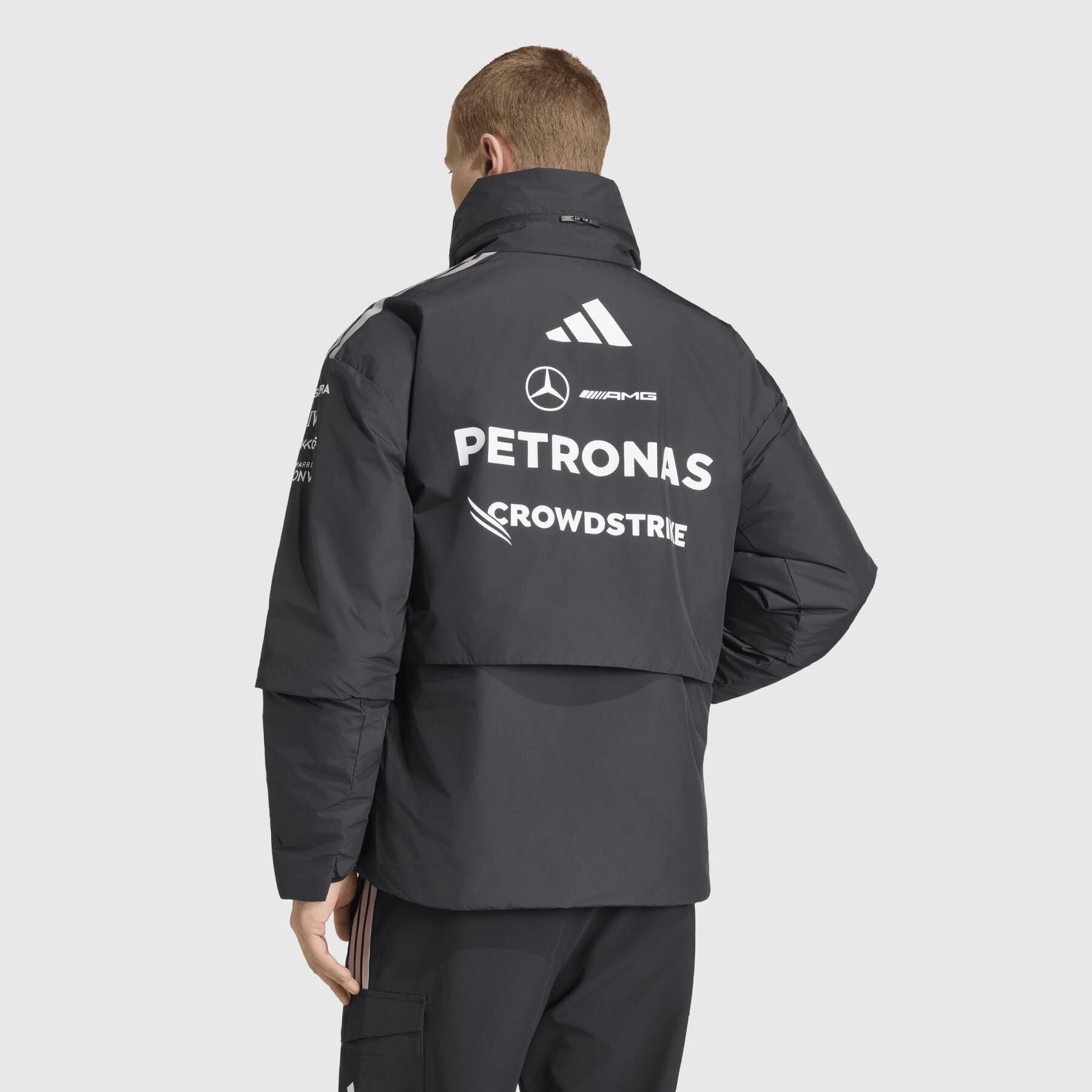 アディダス メルセデス AMG F1 コラボレーション アウター adidas 2026 Team Engineers Jacket - Mercedes-AMG F1 | Fuel For Fans