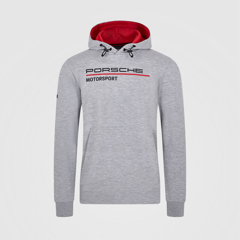 PORSCHE FW MENS HOODED SWEAT  - grey