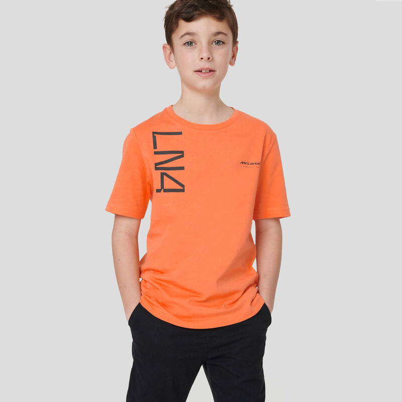 MCLAREN FW KIDS NORRIS TEE - orange