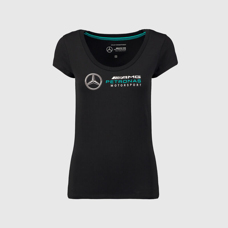 MAPM FW WOMENS LOGO TEE - black