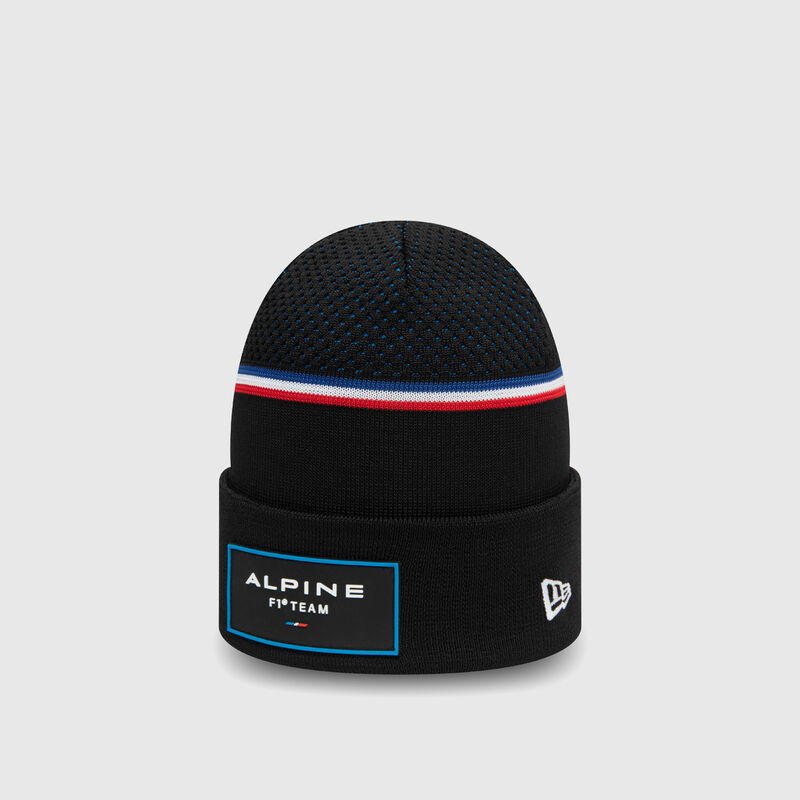 ALPINE SL ESSENTIAL CUFF BEANIE - black